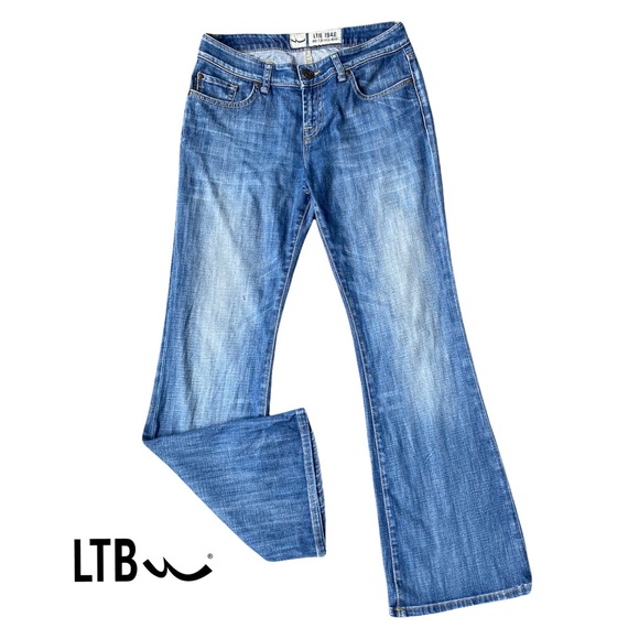 Low Rise Bootcut Denim Jeans Sz 